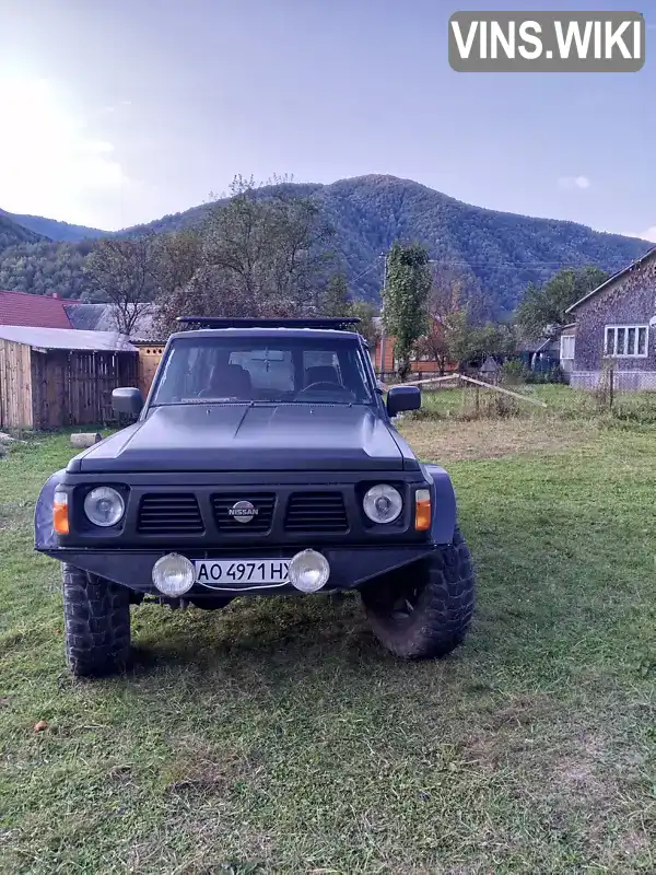 Внедорожник / Кроссовер Nissan Patrol 1993 2.83 л. Ручная / Механика обл. Закарпатская, Хуст - Фото 1/8