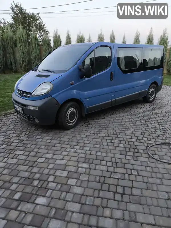 Мінівен Opel Vivaro 2006 null_content л. Ручна / Механіка обл. Дніпропетровська, Дніпро (Дніпропетровськ) - Фото 1/7