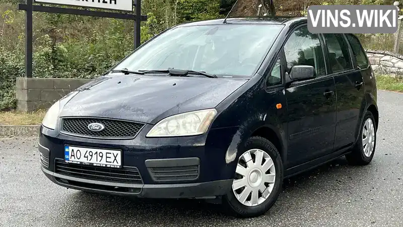 Мінівен Ford C-Max 2005 1.6 л. Ручна / Механіка обл. Закарпатська, Хуст - Фото 1/11