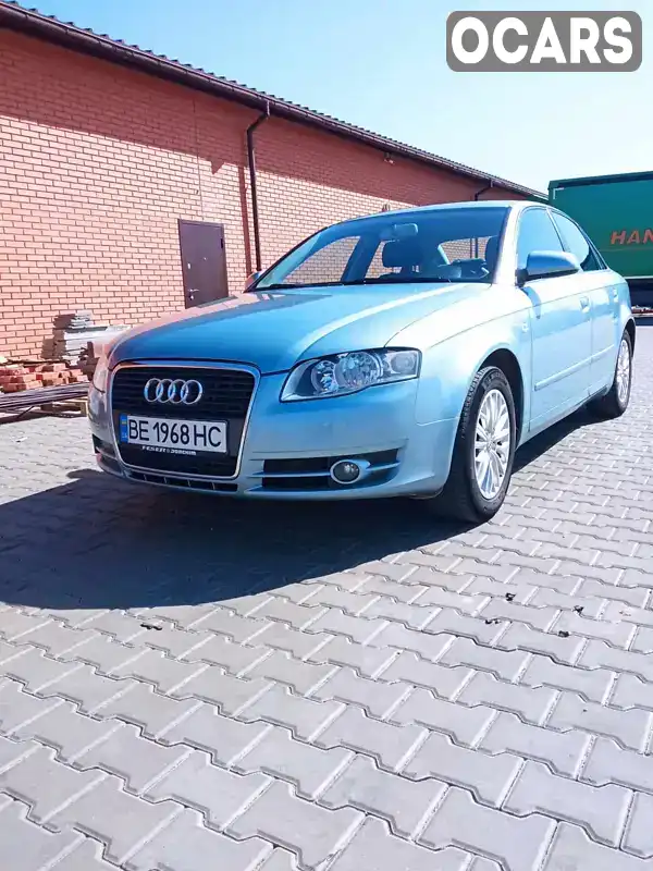 Седан Audi A4 2007 1.9 л. Ручна / Механіка обл. Миколаївська, Нова Одеса - Фото 1/9