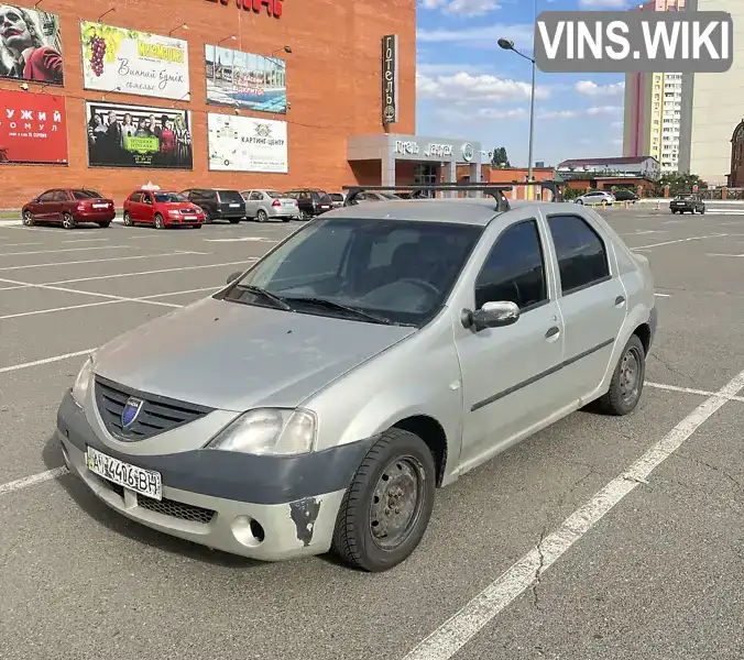 UU1LSDAGH34158947 Dacia Logan 2005 Седан 1.39 л. Фото 1