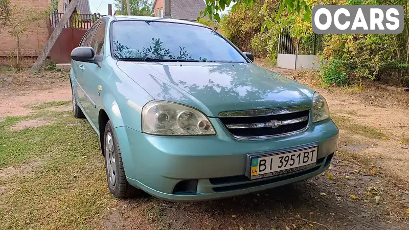 Седан Chevrolet Lacetti 2005 1.6 л. Ручна / Механіка обл. Полтавська, Полтава - Фото 1/12