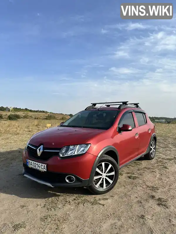 Хэтчбек Renault Sandero 2013 1.6 л. Ручная / Механика обл. Кировоградская, Светловодск - Фото 1/21