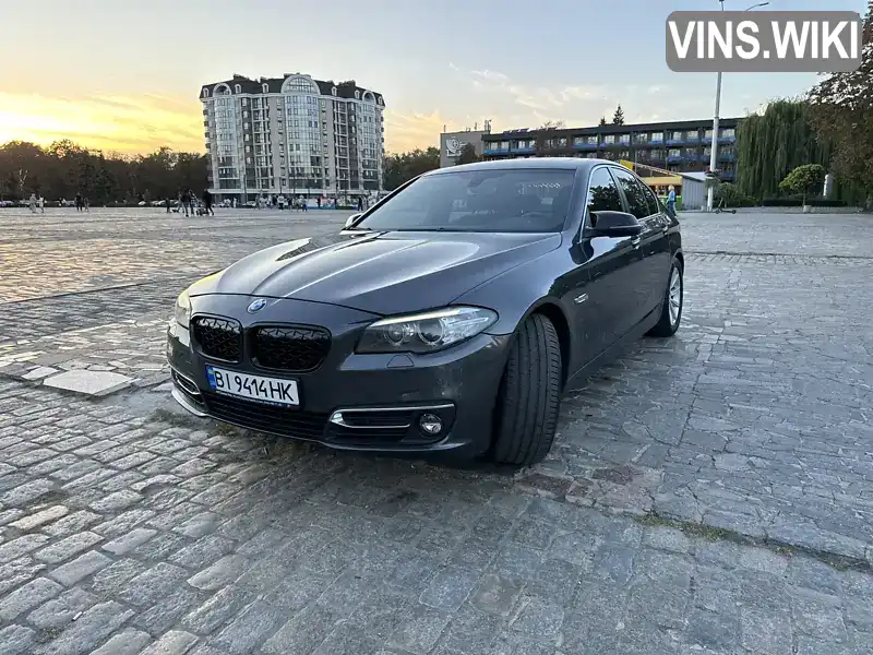 Седан BMW 5 Series 2015 3 л. Автомат обл. Полтавська, Кременчук - Фото 1/21