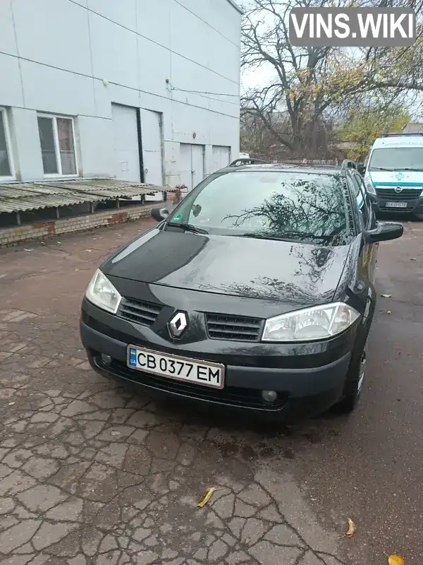 Універсал Renault Megane 2005 1.6 л. Ручна / Механіка обл. Чернігівська, Чернігів - Фото 1/10