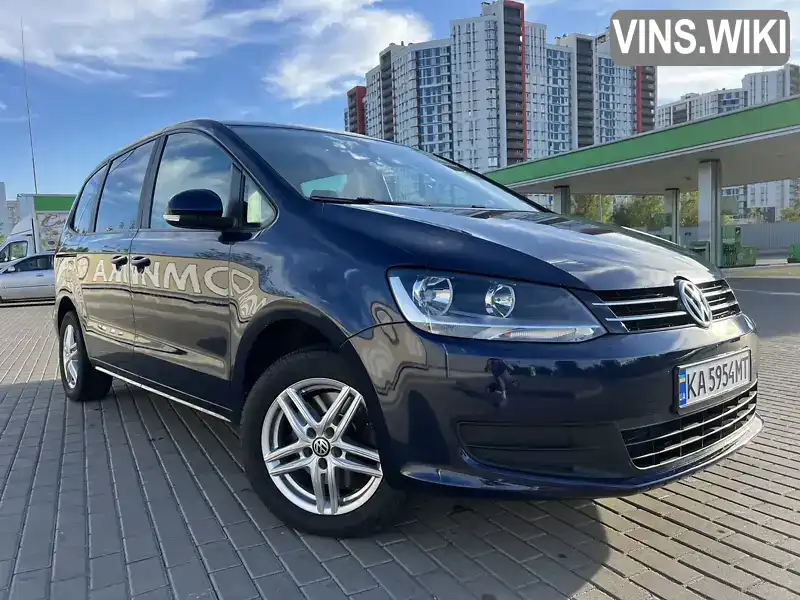 Минивэн Volkswagen Sharan 2015 1.4 л. Ручная / Механика обл. Киевская, Киев - Фото 1/21