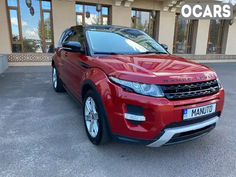 Позашляховик / Кросовер Land Rover Range Rover Evoque 2013 2.2 л. Автомат обл. Київська, Київ - Фото 1/14