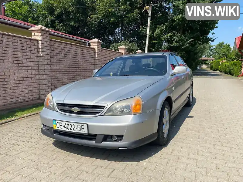 Седан Chevrolet Evanda 2006 2 л. Ручная / Механика обл. Черновицкая, Черновцы - Фото 1/9