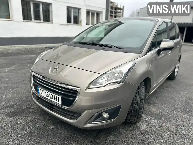 Микровэн Peugeot 5008 2014 1.56 л. Автомат обл. Ивано-Франковская, Ивано-Франковск - Фото 1/18