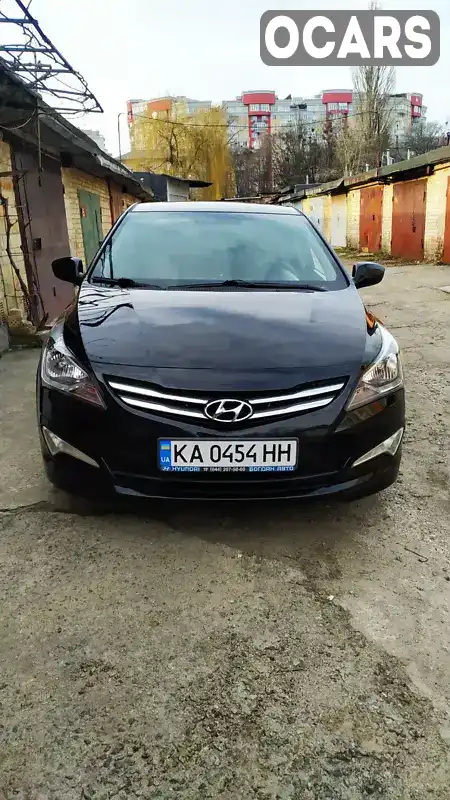 Седан Hyundai Accent 2016 1.6 л. Ручна / Механіка обл. Київська, Київ - Фото 1/21