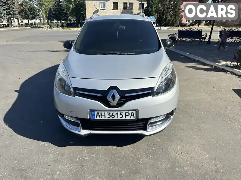 Мінівен Renault Megane Scenic 2014 1.5 л. Ручна / Механіка обл. Донецька, Добропілля - Фото 1/21