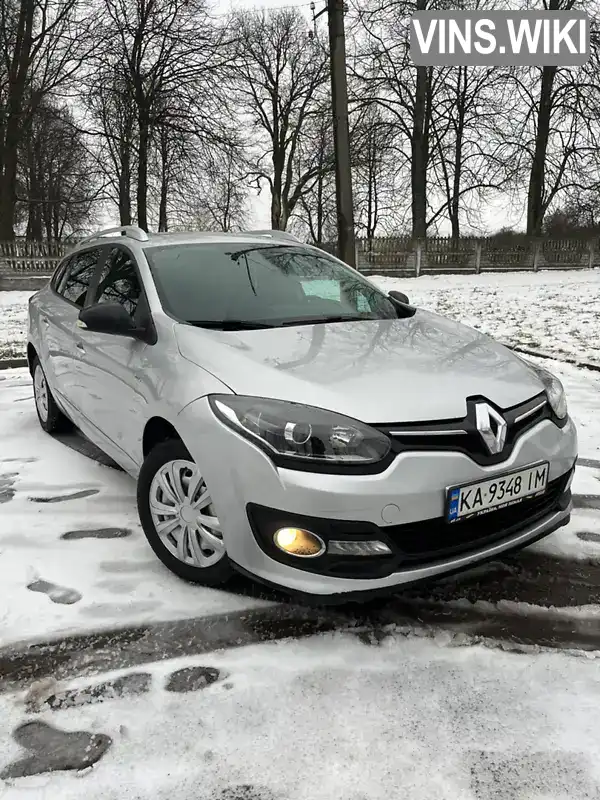 Универсал Renault Megane 2015 1.46 л. Ручная / Механика обл. Киевская, Ирпень - Фото 1/19