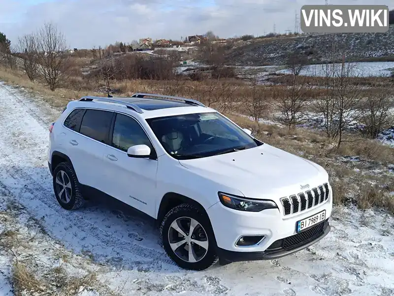 Позашляховик / Кросовер Jeep Cherokee 2019 3.2 л. Автомат обл. Полтавська, Полтава - Фото 1/21