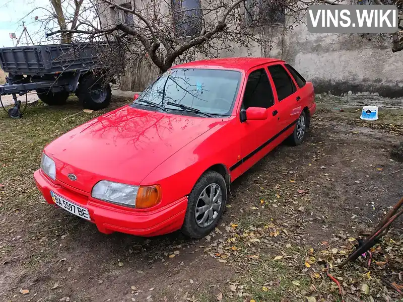 Ліфтбек Ford Sierra 1989 2 л. Ручна / Механіка обл. Кіровоградська, Онуфріївка - Фото 1/12