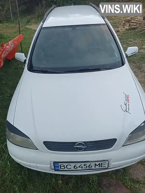 W0L0TGF35W2153523 Opel Astra 1998 Універсал 1.6 л. Фото 1