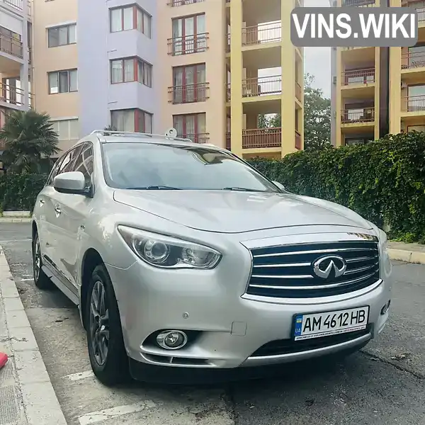 Внедорожник / Кроссовер Infiniti QX60 2013 2.49 л. Вариатор обл. Житомирская, Житомир - Фото 1/21