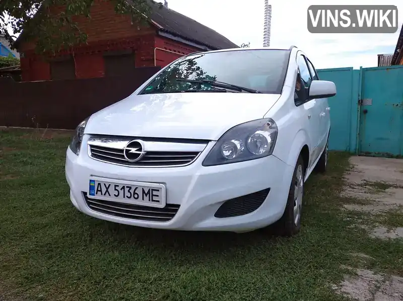 W0L0AHM75E2009028 Opel Zafira 2013 Мінівен 1.6 л. Фото 2