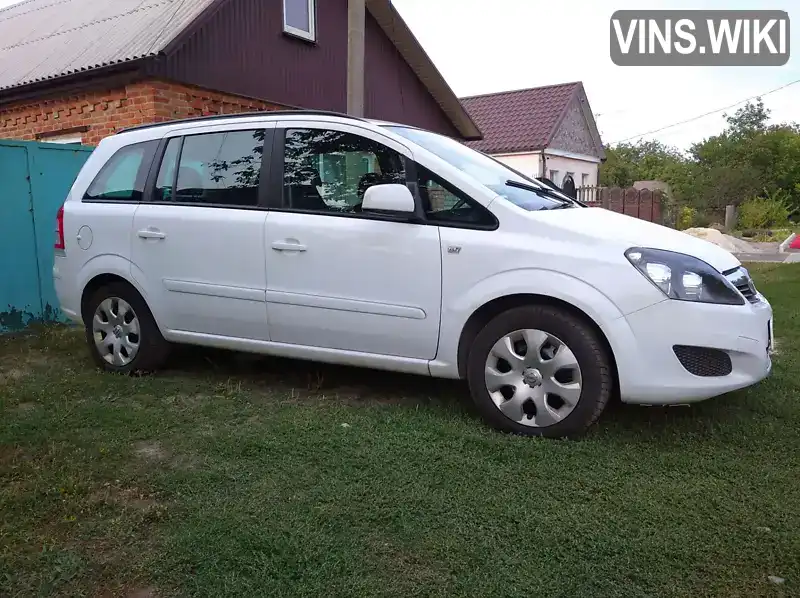 W0L0AHM75E2009028 Opel Zafira 2013 Мінівен 1.6 л. Фото 9