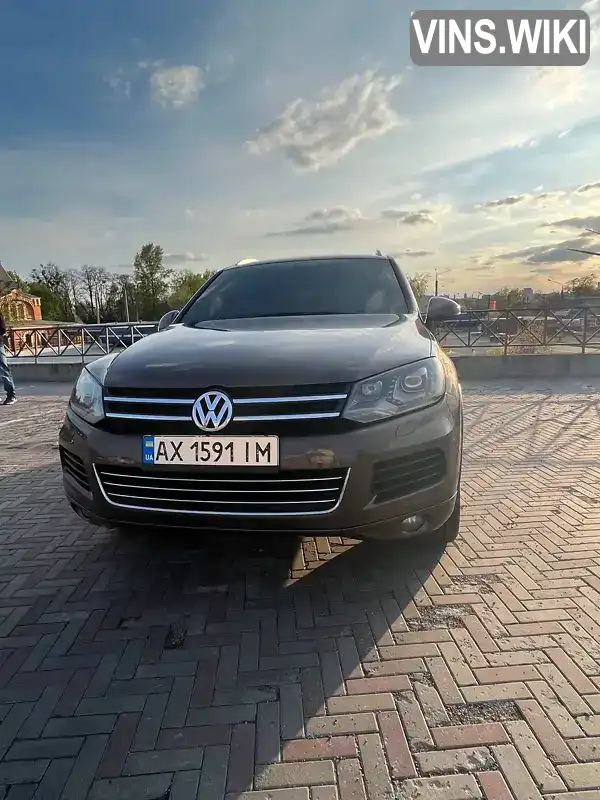 Позашляховик / Кросовер Volkswagen Touareg 2012 3.6 л. Автомат обл. Харківська, Харків - Фото 1/17