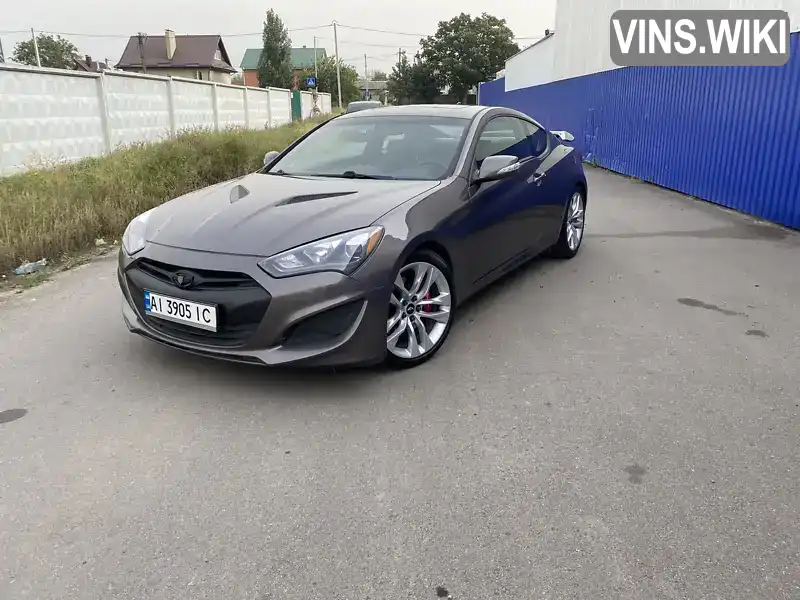 Купе Hyundai Genesis Coupe 2013 3.8 л. Автомат обл. Київська, Боярка - Фото 1/18