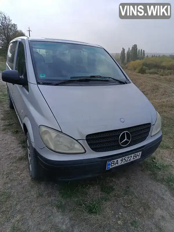 Минивэн Mercedes-Benz Vito 2009 2.2 л. Ручная / Механика обл. Кировоградская, Благовещенское (Ульяновка) - Фото 1/15