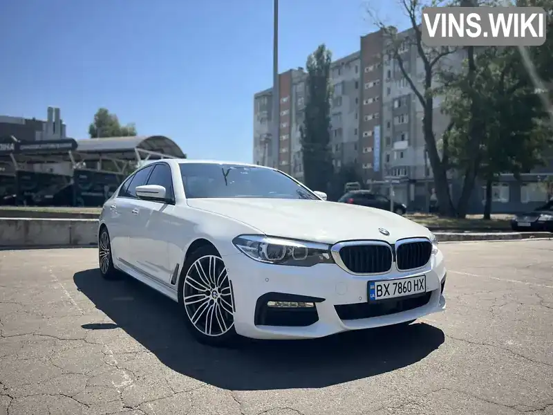 WBAJE5C57JWA96296 BMW 5 Series 2018 Седан 3 л. Фото 1