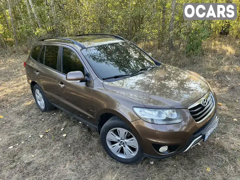 Внедорожник / Кроссовер Hyundai Santa FE 2012 2.2 л. Автомат обл. Полтавская, Миргород - Фото 1/21