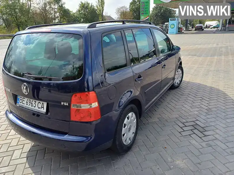 WVGZZZ1TZ6W104586 Volkswagen Touran 2006 Минивэн 1.6 л. Фото 9