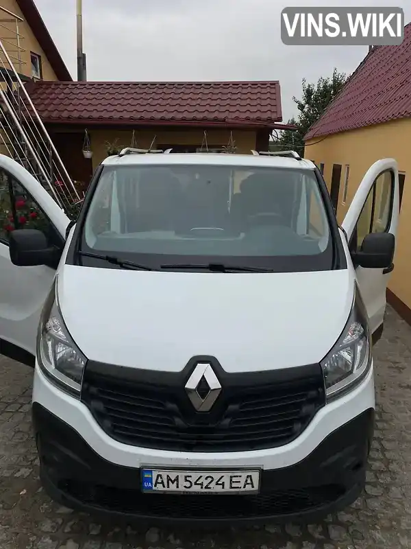 Минивэн Renault Trafic 2016 1.6 л. Ручная / Механика обл. Житомирская, Андрушевка - Фото 1/21