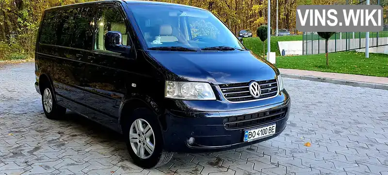 Мінівен Volkswagen Multivan 2007 2.5 л. Автомат обл. Тернопільська, Тернопіль - Фото 1/21