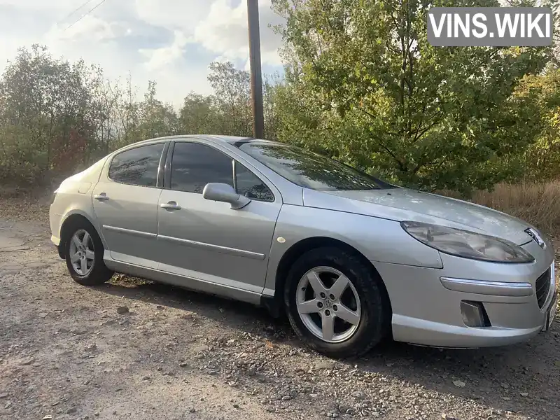 Седан Peugeot 407 2004 2 л. Ручна / Механіка обл. Черкаська, Звенигородка - Фото 1/9