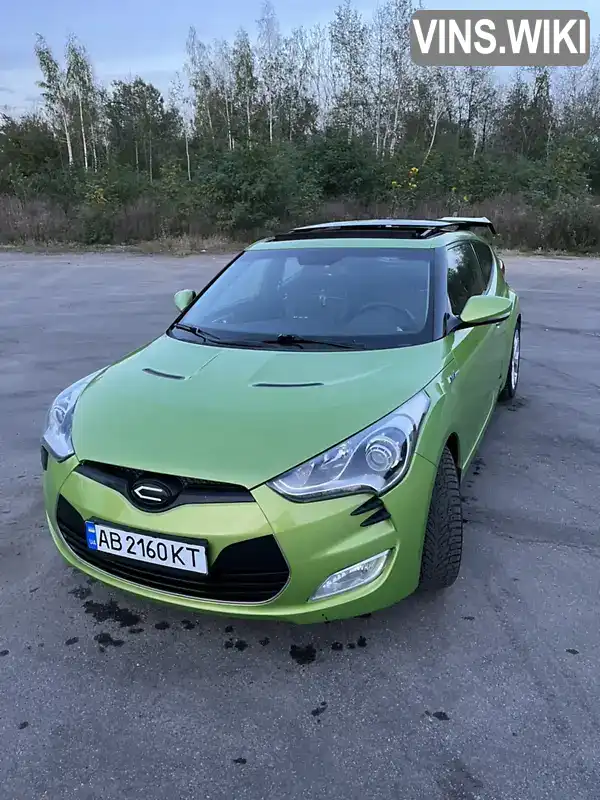 Хетчбек Hyundai Veloster 2011 1.59 л. Ручна / Механіка обл. Вінницька, Вінниця - Фото 1/20