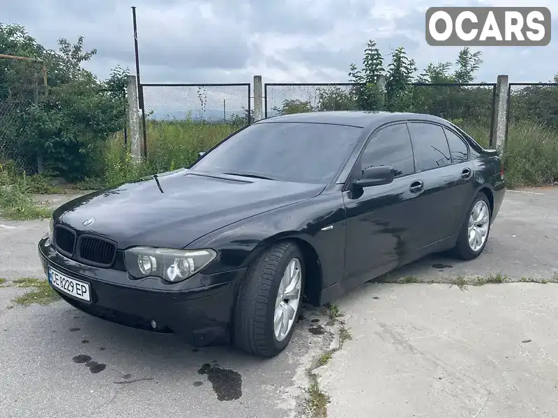 Седан BMW 7 Series 2004 3 л. Автомат обл. Чернівецька, Чернівці - Фото 1/14