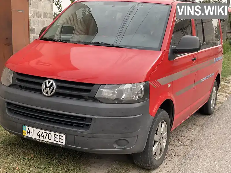 Мінівен Volkswagen Transporter 2010 1.97 л. Ручна / Механіка обл. Київська, Київ - Фото 1/21