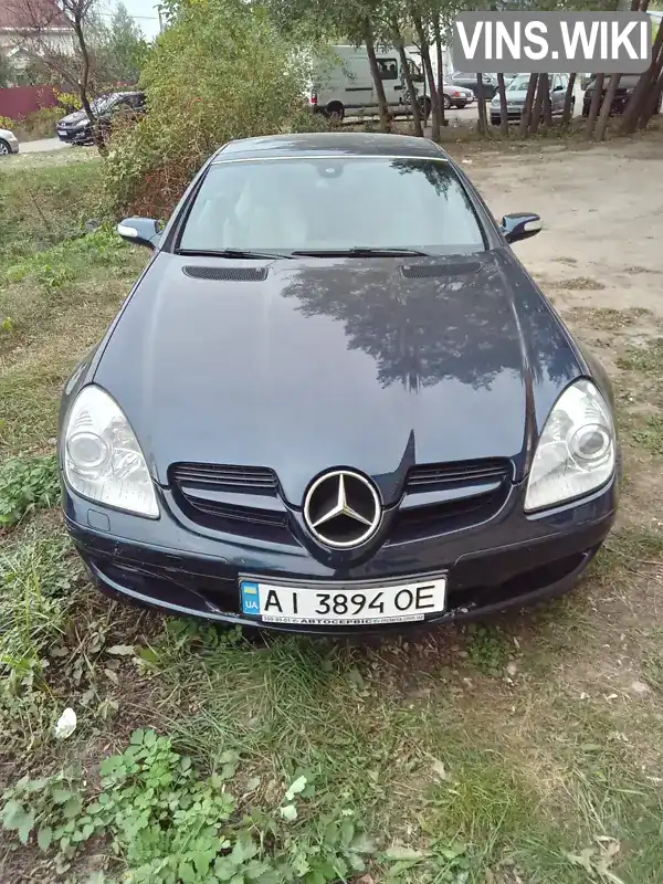 WDB1714421F045225 Mercedes-Benz SLK-Class 2004 Родстер 1.8 л. Фото 1