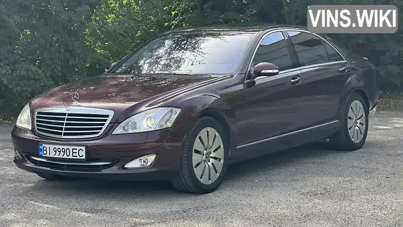 Седан Mercedes-Benz S-Class 2005 5.5 л. Автомат обл. Запорожская, Запорожье - Фото 1/21