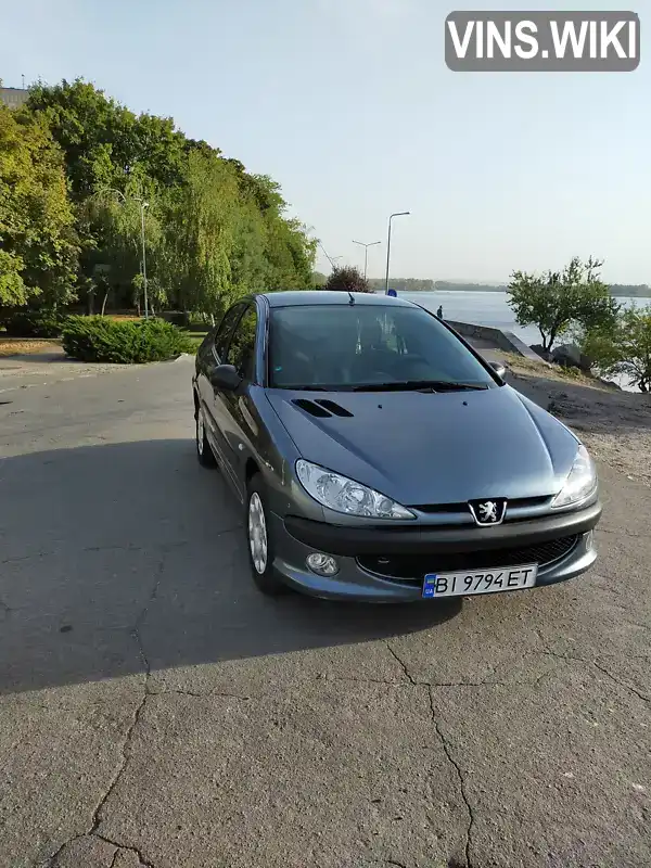 Седан Peugeot 206 2007 1.36 л. Ручна / Механіка обл. Полтавська, Кременчук - Фото 1/18