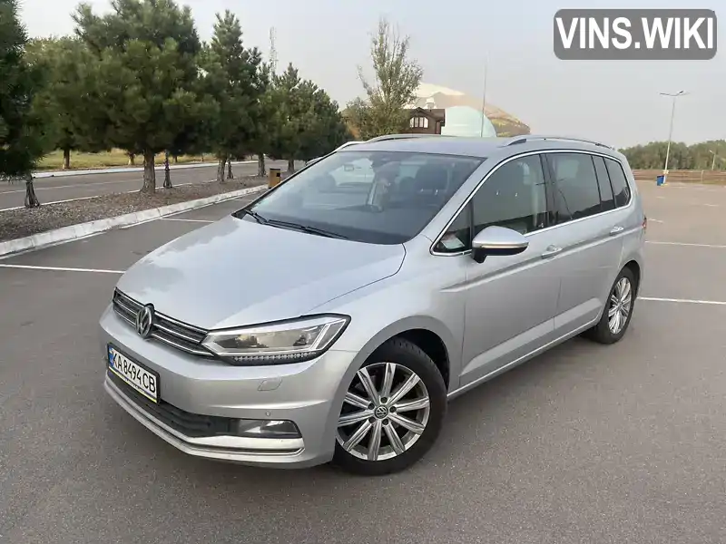 WVGZZZ1TZHW018653 Volkswagen Touran 2016 Мікровен 1.97 л. Фото 2