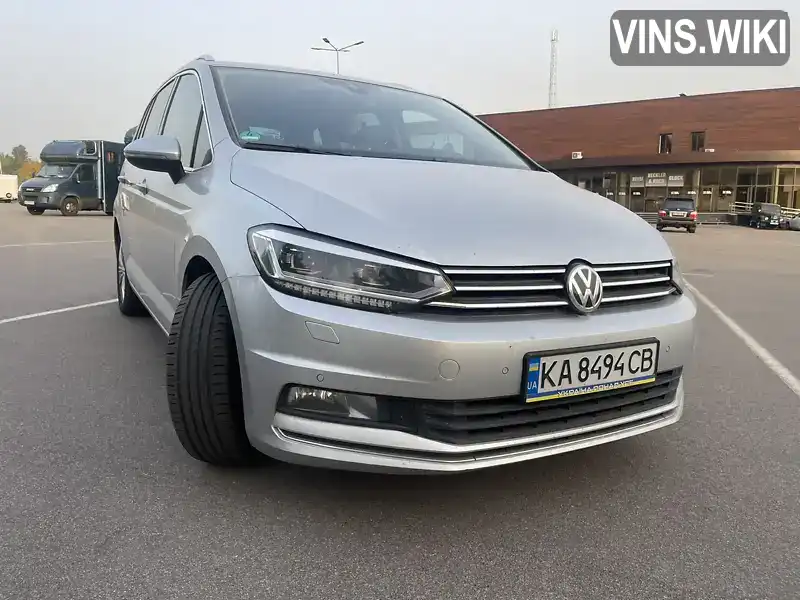 WVGZZZ1TZHW018653 Volkswagen Touran 2016 Мікровен 1.97 л. Фото 5