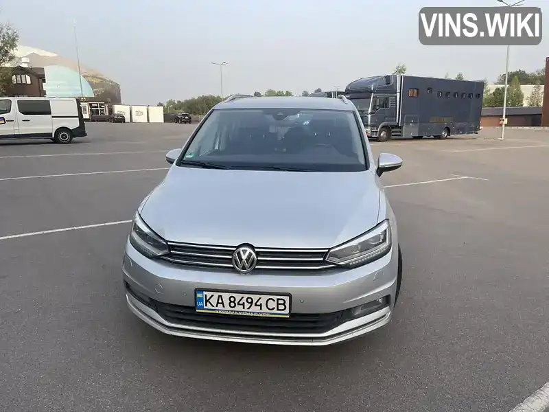 WVGZZZ1TZHW018653 Volkswagen Touran 2016 Мікровен 1.97 л. Фото 6