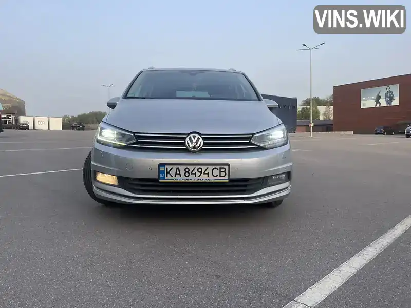 WVGZZZ1TZHW018653 Volkswagen Touran 2016 Мікровен 1.97 л. Фото 7