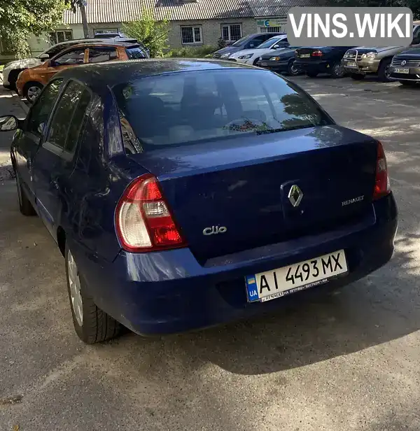 Седан Renault Clio 2007 1.39 л. Ручная / Механика обл. Киевская, Бровары - Фото 1/4