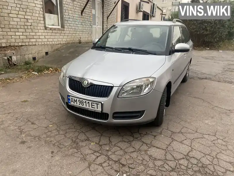 Універсал Skoda Fabia 2008 1.4 л. Ручна / Механіка обл. Житомирська, Бердичів - Фото 1/9