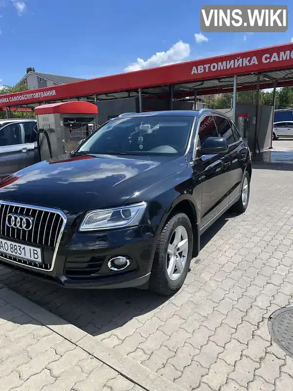 Позашляховик / Кросовер Audi Q5 2013 1.97 л. Автомат обл. Закарпатська, Мукачево - Фото 1/20