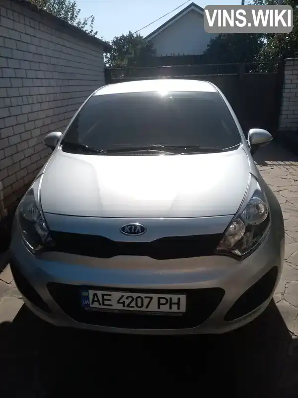 Хетчбек Kia Rio 2012 1.1 л. Ручна / Механіка обл. Дніпропетровська, Дніпро (Дніпропетровськ) - Фото 1/12