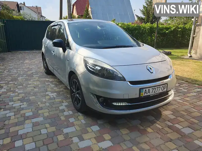 Мінівен Renault Grand Scenic 2012 1.46 л. Автомат обл. Київська, Київ - Фото 1/21