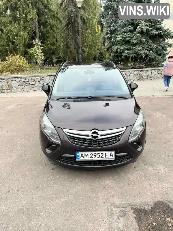 Мінівен Opel Zafira Tourer 2014 1.6 л. Ручна / Механіка обл. Житомирська, Житомир - Фото 1/18