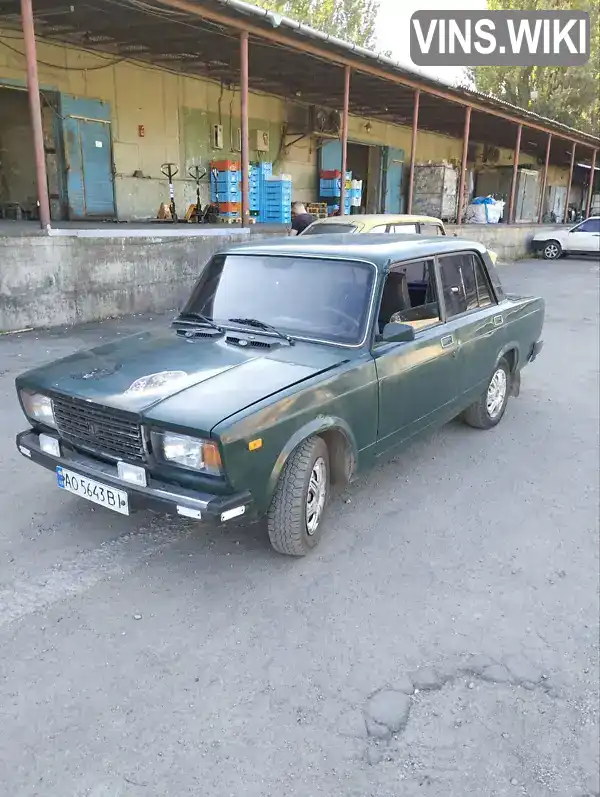 Седан ВАЗ / Lada 2107 2005 1.6 л. Ручная / Механика обл. Запорожская, Запорожье - Фото 1/10