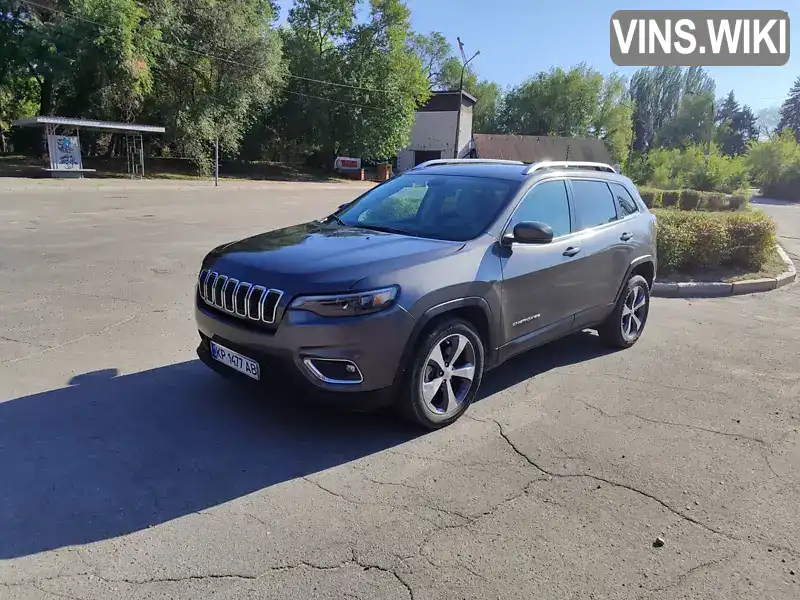 Внедорожник / Кроссовер Jeep Cherokee 2019 2.36 л. Автомат обл. Запорожская, Запорожье - Фото 1/12