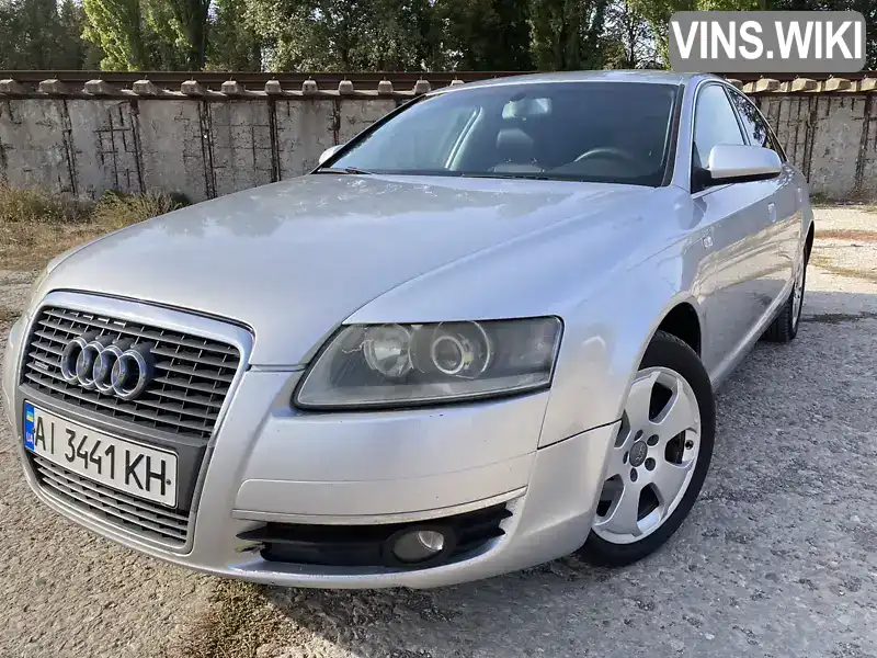 Седан Audi A6 2007 2.4 л. Ручна / Механіка обл. Київська, Біла Церква - Фото 1/20